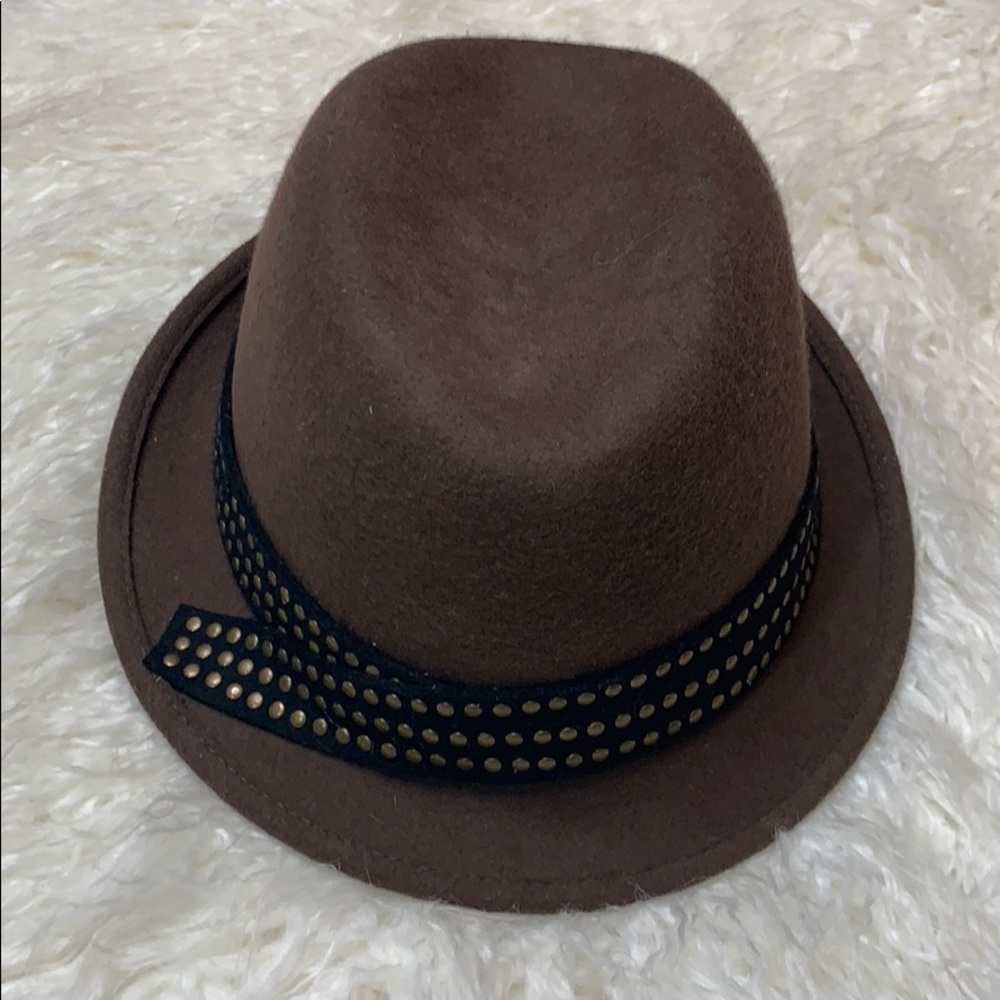 Brown Fedora Hat
